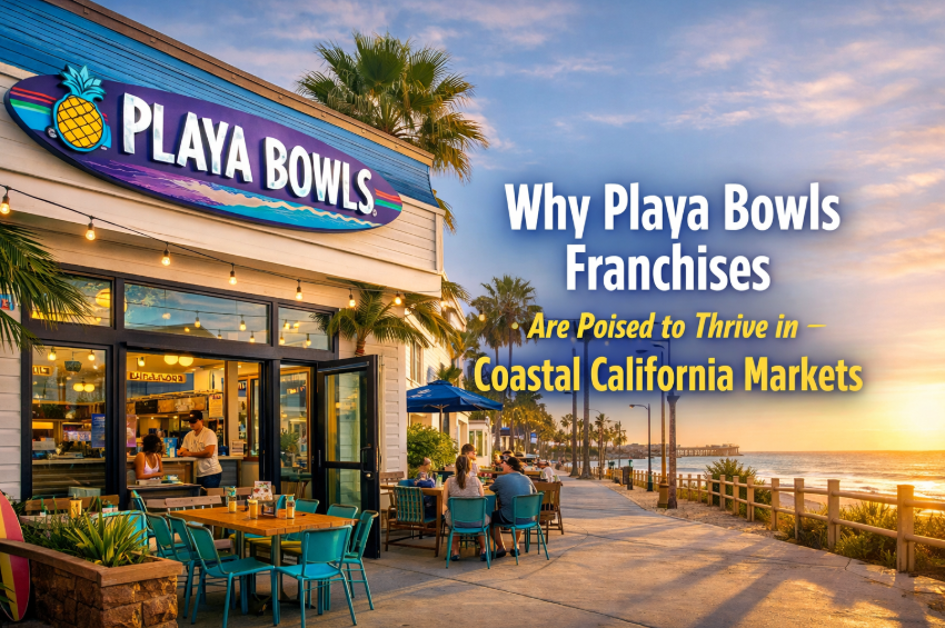 Featured image for “Why Playa Bowls Franchises Are Poised to Thrive in Coastal California Markets”